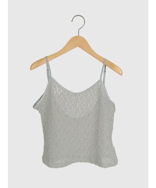 レースキャミソールトップス