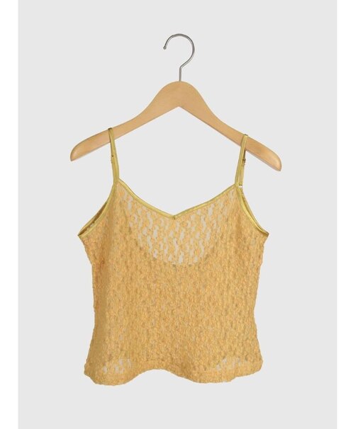 レースキャミソールトップス