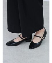 メリージェーンスクエアトゥパンプス