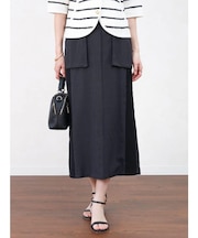 リブラインナロースカート