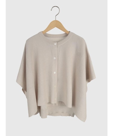 レイヤードケープサマーニット