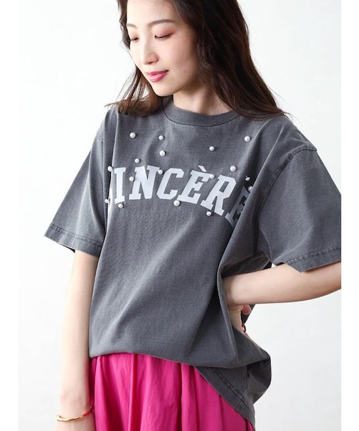 パールデコロゴTシャツ