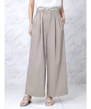 2タックストレッチワイドパンツ