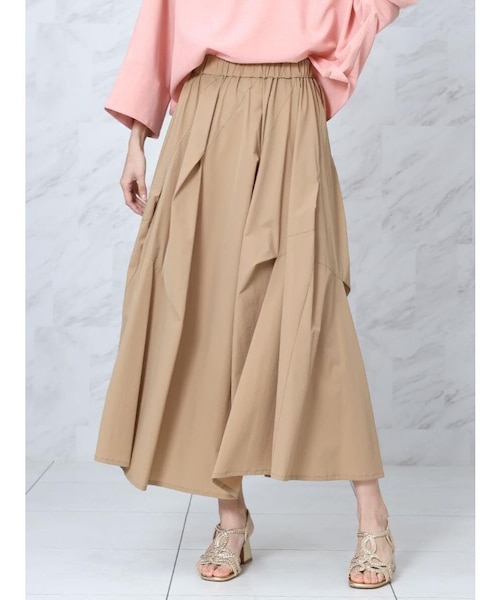 タックワークフレアスカート｜メドックの通販｜&mall（アンドモール