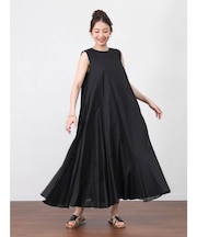 エスカルゴラインコットンワンピース