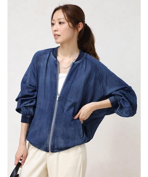 LE DENIM × MARITAS BIG Gジャン◇｜フォーワンセブン スローブイエナ