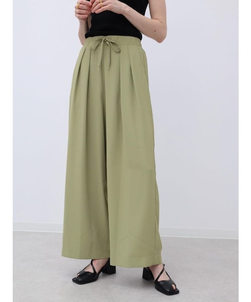 コードウエストツータックパンツ