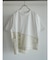 デニムドッキングアシメデザインTシャツ