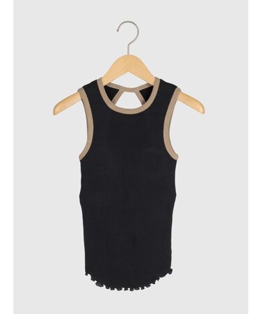 【Ample別注】PALM BICOLOR BACK OPEN TANK