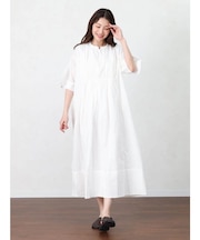 インドコットンプリーツワンピース