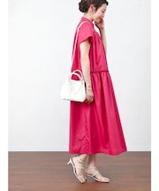 アシンメトリーティアードワンピース