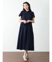 アシンメトリーティアードワンピース