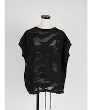 カットジャガードフレンチカットソー