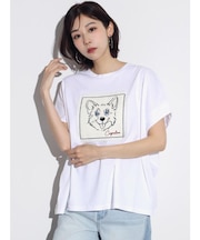 ドッグモチーフTシャツ