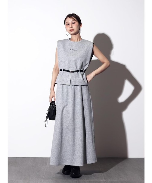 ベルト付きカットソーセットアップ