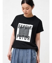 ロゴオーガンジーＴシャツ