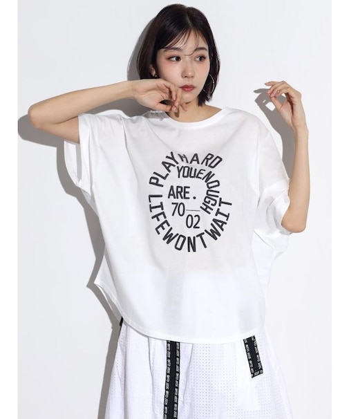 サークルロゴボリュームドルマンTEE