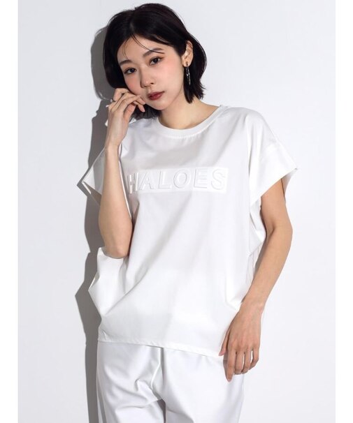 エンボスロゴドルマンTEE