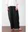 【セットアップ着用可能】リネン混シアーリラックスワイドパンツ