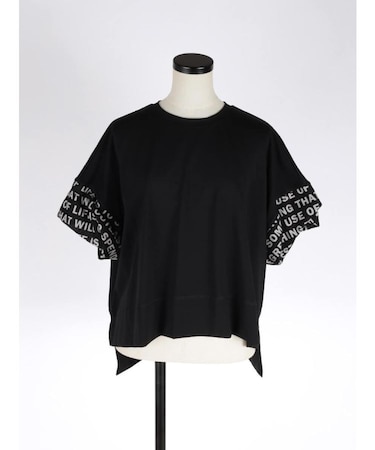 ロゴカフスドルマンTシャツ