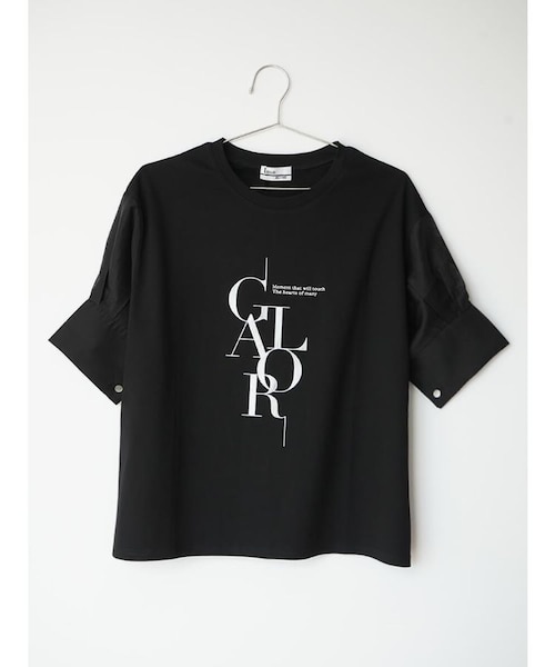 ロゴオーガンジーTシャツ｜メドックの通販｜&mall（アンドモール