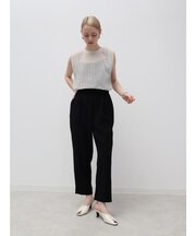 シフォンプリーツオールインワン