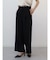 リネンミックスタックプレスパンツ