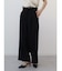 リネンミックスタックプレスパンツ