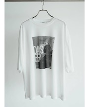 フォトプリントシアーTシャツ