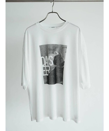 フォトプリントシアーTシャツ