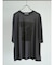 フォトプリントシアーTシャツ