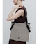 【ta-bru】2wayハンドルトートバッグ（black×offwhite）