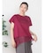 アシメレースヘムロゴTシャツ