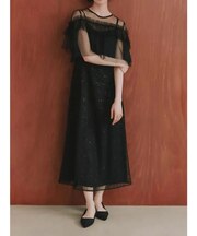 フリルチュールドッキングドレス