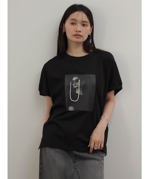 フォトプリントパールTシャツ