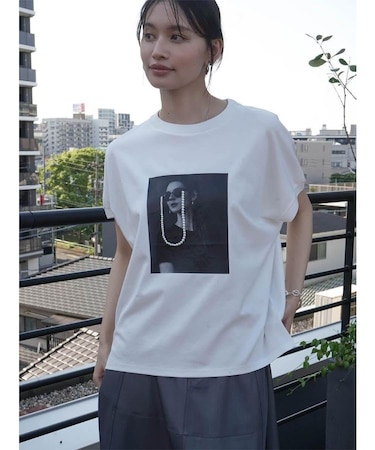 フォトプリントパールTシャツ