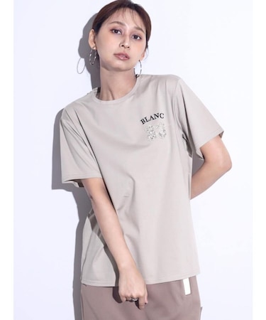 ビジューナンバーロゴＴシャツ