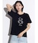ビジューナンバービッグロゴTシャツ