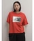 ボタニカルフォトプリントTシャツ