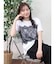 レースドッキングTシャツ