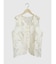 Floral lace vest