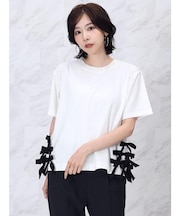 ヘムリボンTシャツ