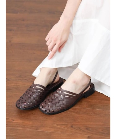 メッシュスリングバックサンダル