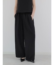 タックドレープワイドパンツ