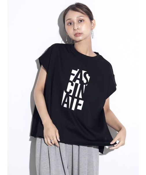 フロッキーロゴボクシーTシャツ