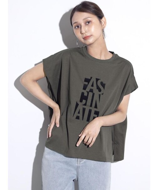 フロッキーロゴボクシーTシャツ