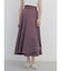 ラップフレアスカート（Ash Gray,Dark Orange,Olive,Dark Purple)