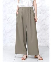 リラクシーストレッチワイドパンツ