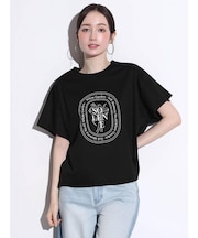 オーバルロゴワイドTシャツ