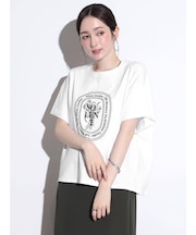 オーバルロゴワイドTシャツ